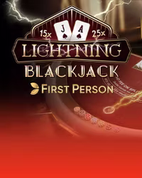 First Person Lightning Blackjack