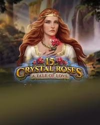 15 Crystal Roses A Tale of Love