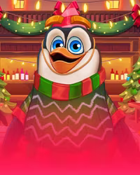 Penguins Christmas Party Time