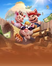 Three Crazy Piggies