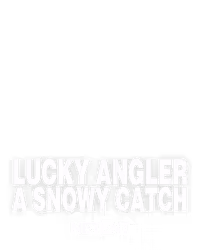 Lucky Angler: A Snowy Catch