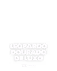 Leopardo dourado de luxo