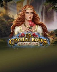 15 Crystal Roses A Tale of Love