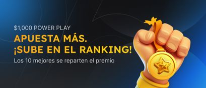 Tabla de clasificación de Power Play de $1,000